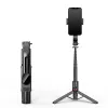 SEEK TOTI Selfie Stick mit leichtem Stativhalter L12-B, Schwarz