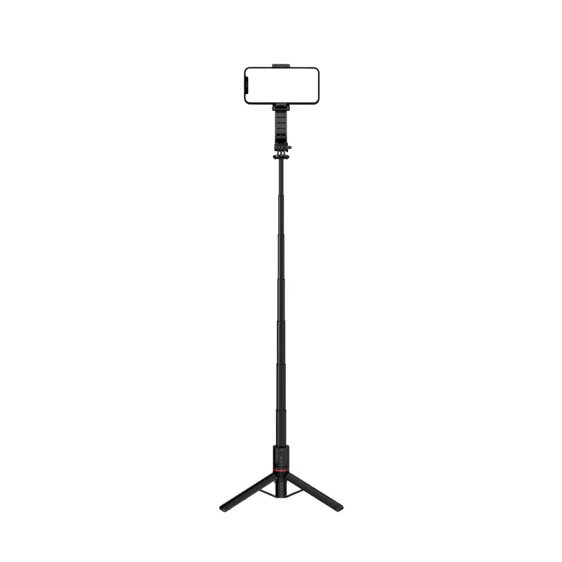 SEEK TOTI Selfie Stick mit leichtem Stativhalter L12-B, Schwarz