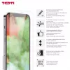 TOTI Tempered Glass 2D Screen Protector Full Cover für iPhone 16/15 Pro/15 Transparent