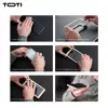 TOTI PREMIUM Premium Tempered Screen Protector Glass 3D Full Cover für Apple iPhone 16