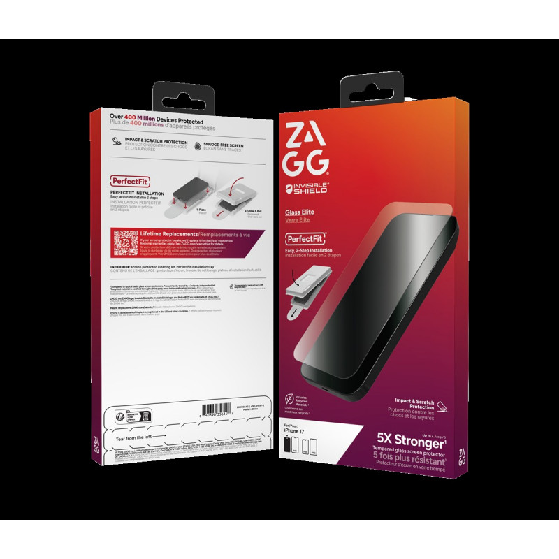 ZAGG Protection Bundle für iPhone 17: Hülle mit MagSafe und Displayschutz