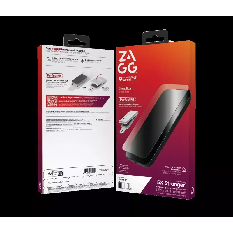 ZAGG Protection Bundle für iPhone 17: Hülle mit MagSafe und Displayschutz