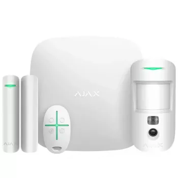 AJAX Alarm Security Starter Kit CAM/White 38172