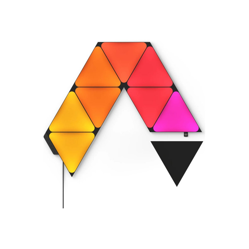 Nanoleaf Shapes Black Triangles Starter Kit (9 Panels) 42W WiFi
