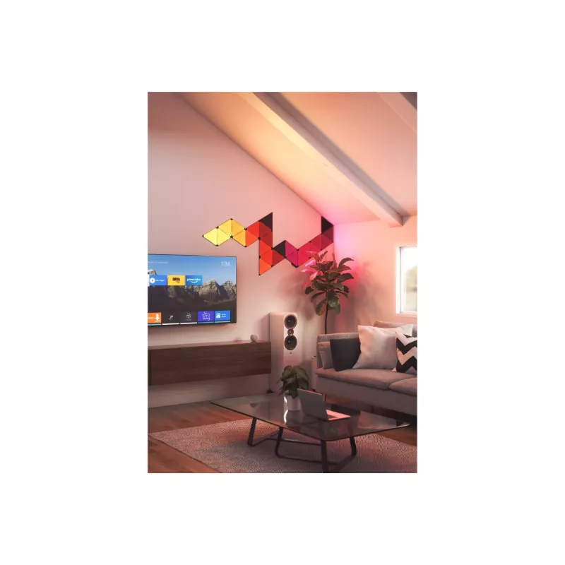 Nanoleaf Shapes Black Triangles Starter Kit (9 Panels) 42W WiFi