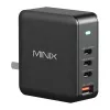MINIX NEO-P165 GaN-Netzladegerät mit 3x USB-C und 1x USB-A Anschlüssen 165W
