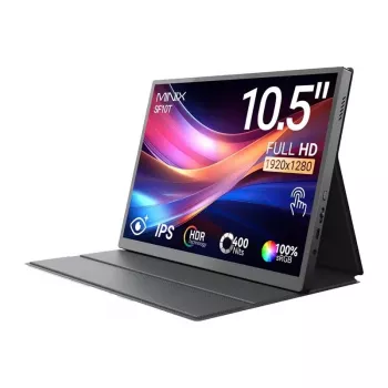 MINIX SF10T 10.5 inch Tragbarer Monitor mit Touchscreen, 1920x1200 IPS, USB-C, 8000mAh Akku