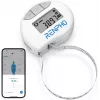 RENPHO Smart Tape Measure - Bluetooth Körpermaßband für BMI, Taille, Hüfte, Arm, Bein, Brust - Automatisch einziehbar, LCD-Display, kompatibel mit Renpho Health App, Apple Health, Google Fit, Samsung Health - Schwarz