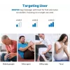 RENPHO Fuß- und Waden-Luftmassagegerät mit Wärme - Grau/Schwarz