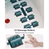 RENPHO Fußbad-Massagegerät X002 mit Wärme, Blasen, Vibration & Rotlichttherapie
