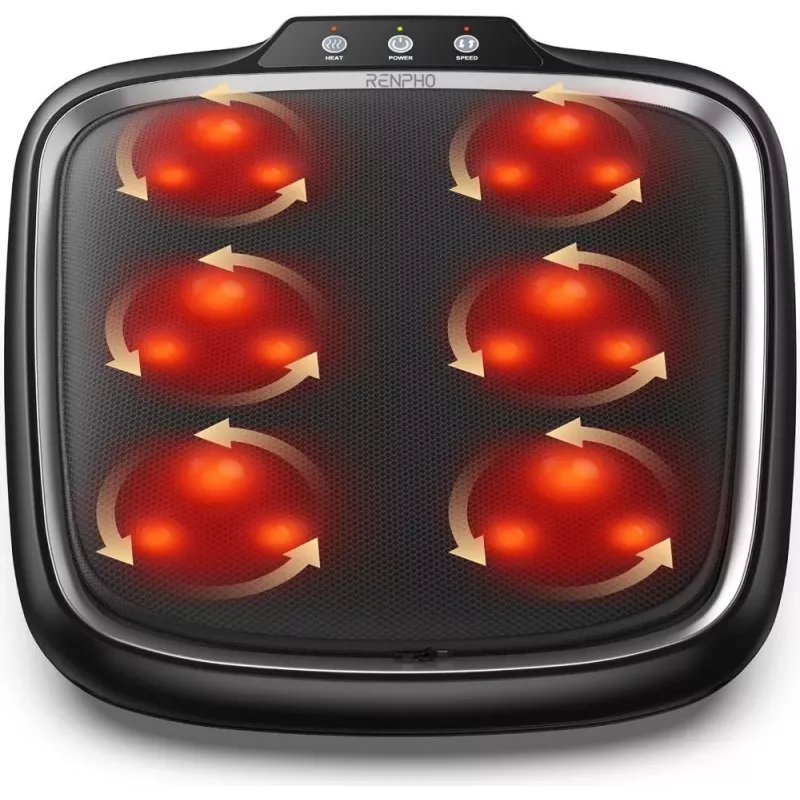 RENPHO Shiatsu Fußsohlenmassagegerät FM062 - Schwarz/Grau