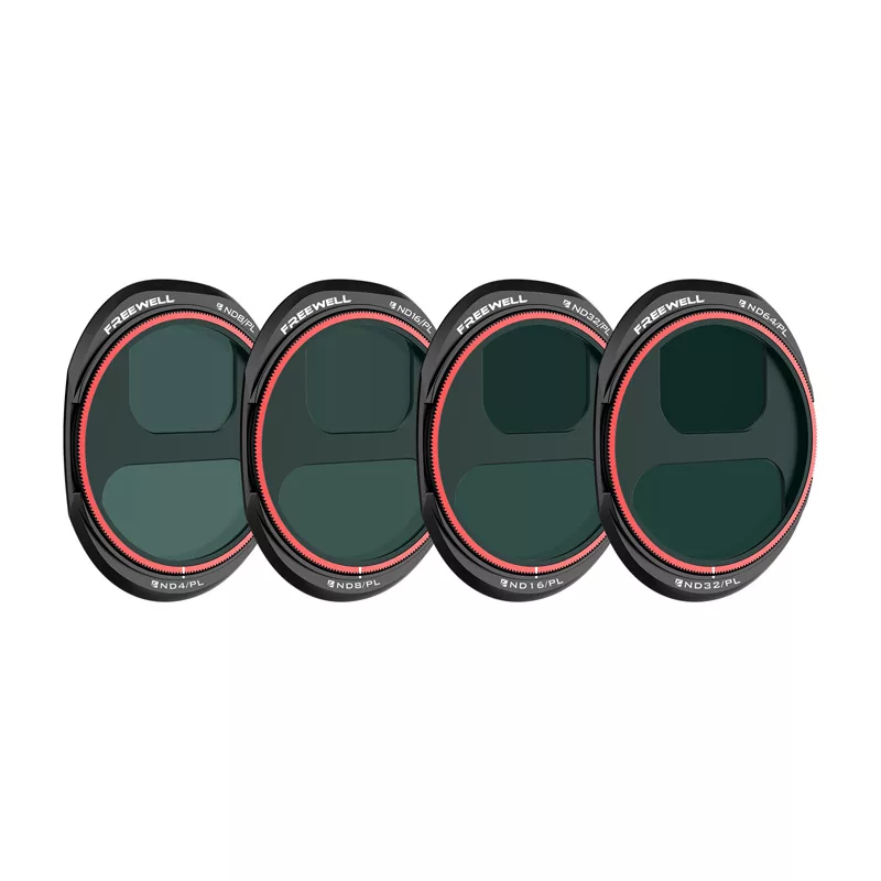 FREEWELL Filter Set für DJI Mavic 4 Pro ND/PL Bright Day (4 Stück)