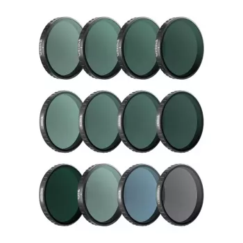 Freewell Filter Set für OSMO Action 6 – Mega Kit – 12-teiliges Paket