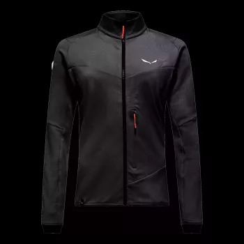 Salewa Sella Crevasse Damen Fleecejacke Black Out