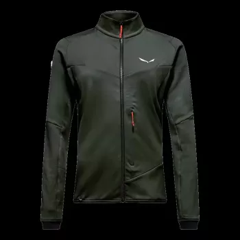 Salewa Sella Crevasse Damen Fleecejacke Dark Olive
