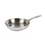 Kuhn Rikon ALLROUND Bratpfanne unbeschichtet 24 cm – 18/10 Edelstahl, induktionsgeeignet, ofenfest bis 240°C