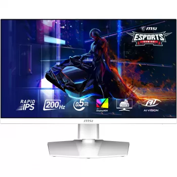 MSI MAG 274QRFW E20 27 inch WQHD 200Hz Rapid IPS Gaming-Monitor, Weiß