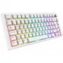 Sharkoon SGK55W SKILLER Wireless Gaming Keyboard, 75% Layout, PBT Keycaps, Weiß