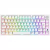 Sharkoon SGK55W SKILLER Wireless Gaming Keyboard, 75% Layout, PBT Keycaps, Weiß
