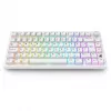 Sharkoon SGK55W SKILLER Wireless Gaming Keyboard, 75% Layout, PBT Keycaps, Weiß