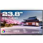 JAPANNEXT 60.5 cm (23.8 inch) JN-MD-IPS238F-C6 Full HD IPS Monitor mit HDMI und USB-C, Schwarz