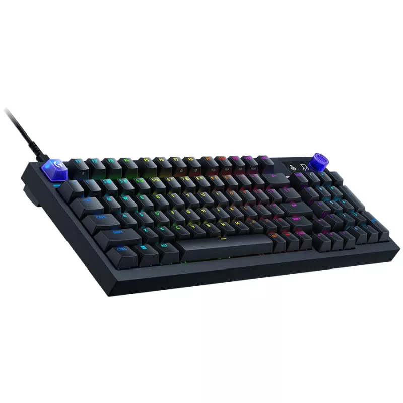 Logitech G316 X 98 Gaming-Tastatur, ungarisches Layout, Schwarz, kabelgebunden, Lightsync RGB