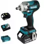 Makita DTW300TJX7 Akku-Schlagschrauber 1/2 inch Vierkantantrieb mit Zusatzakku