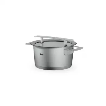 Fissler Phi Collection Kochtopf mit Glasdeckel 20 cm, 3,2 Liter