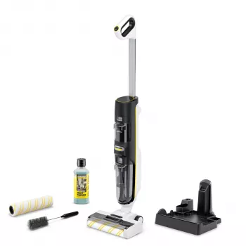 Kärcher FCV 4 EXTRA+ Hartbodenreiniger, 460 W, 300 mm Arbeitsbreite, 7 m Kabel, Schwarz