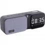 Reflexion CLR24BT Radiowecker mit Bluetooth, FM PLL Tuner, Dual-Alarm, LED-Display, Schwarz