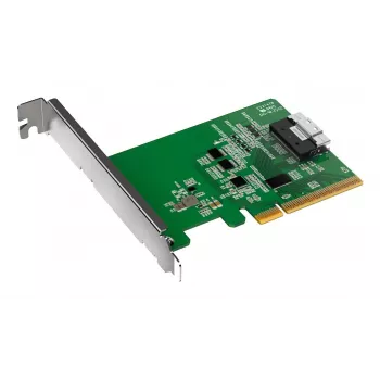 ICY DOCK EXLink MB409A4 SlimSAS 8i auf PCIe 4.0 x8 Adapterkarte mit Redriver