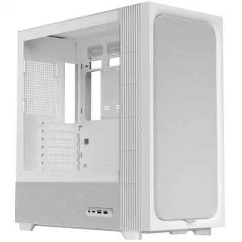TRYX FLOVA F50 Midi-Tower, ATX, Tempered Glass - Weiß