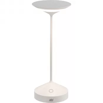 AB+ by Abert Tempo Portable Table Lamp White