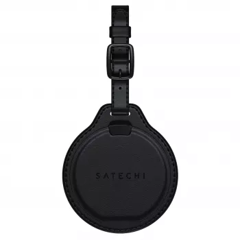 Satechi Vegan-Leder FindAll Gepäckanhänger Schwarz
