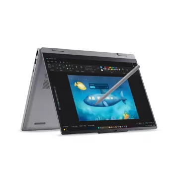 Lenovo ThinkBook 14 G6 2-in-1 22AR002FPB Laptop, Intel Core Ultra 7 155H, 16GB RAM, 512GB SSD, 14.0 Zoll WUXGA Touch, Luna Grey, Windows 11 Pro, 3 Jahre Vor-Ort-Service + CO2-Ausgleich