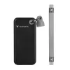 Verbatim Pocket SSD 128GB Schwarz/Grau USB 3.2 Gen 2 Externes Solid-State-Laufwerk