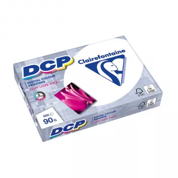Clairefontaine DCP 90 gsm A4 500 Blatt satiniertes Premium-Druckpapier