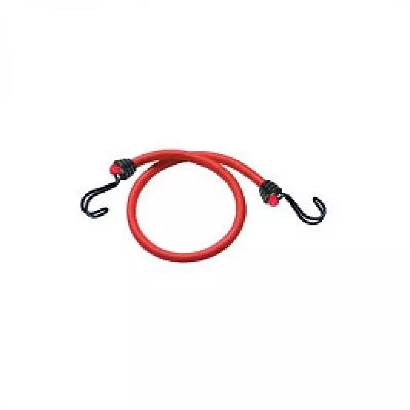 Master Lock 3020EURDAT Bungee Twin Wire Hook Gepäckgurt - 0,6 m - 40 kg - Rot - 2 Stück