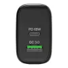PORT Designs Wandladegerät USB-C PD 65W GaN EU-Stecker Schwarz