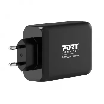 PORT Designs WALL GaN CHARGER USB-C & USB-A 130W C PD