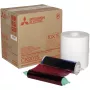 Mitsubishi CK 9015 10 x 15 Print Media Kit - 600 Drucke, Thermosublimation, glänzendes Fotopapier
