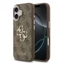 GUESS Hard Cover 4G Metal Logo Braun für Apple iPhone 17