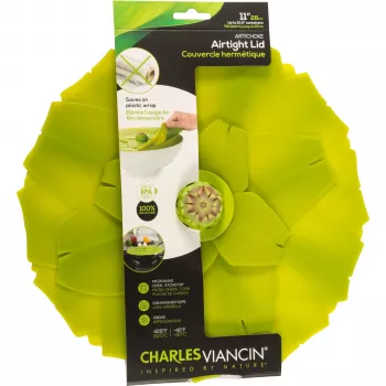 Charles Viancin Artichoke 28 cm Silikondeckel Grün