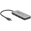 Eaton Tripp Lite Series 4-Port USB-C Hub, USB 3.2 Gen 2 (10 Gbps) - Schwarz