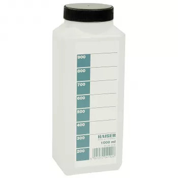 KAISER FOTOTECHNIK Chemikalien-Vorratsflasche 1000ml Weiß 4192
