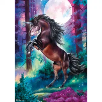 Schmidt Spiele Einhorn bei Vollmond 1000 Teile Puzzle