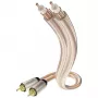 IN-AKUSTIK Star Audio RCA Male auf RCA Male Audiokabel 1,5 m Schwarz