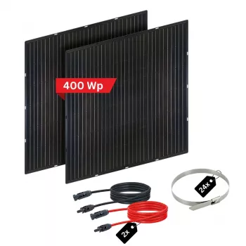 Schwaiger Slim 2x Solar Module inkl. 1,6 m Kabel (SOPA5400)
