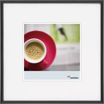 Walther Design KB440H Einzelbilderrahmen 40x40 cm Schwarz