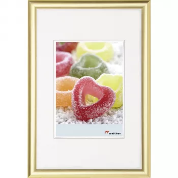 Walther Design Trendstyle 18x24 Gold Plastic Photo Frame KP824G